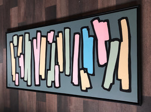 Blue Poles 2