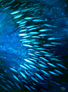 Fish In Deep Blue