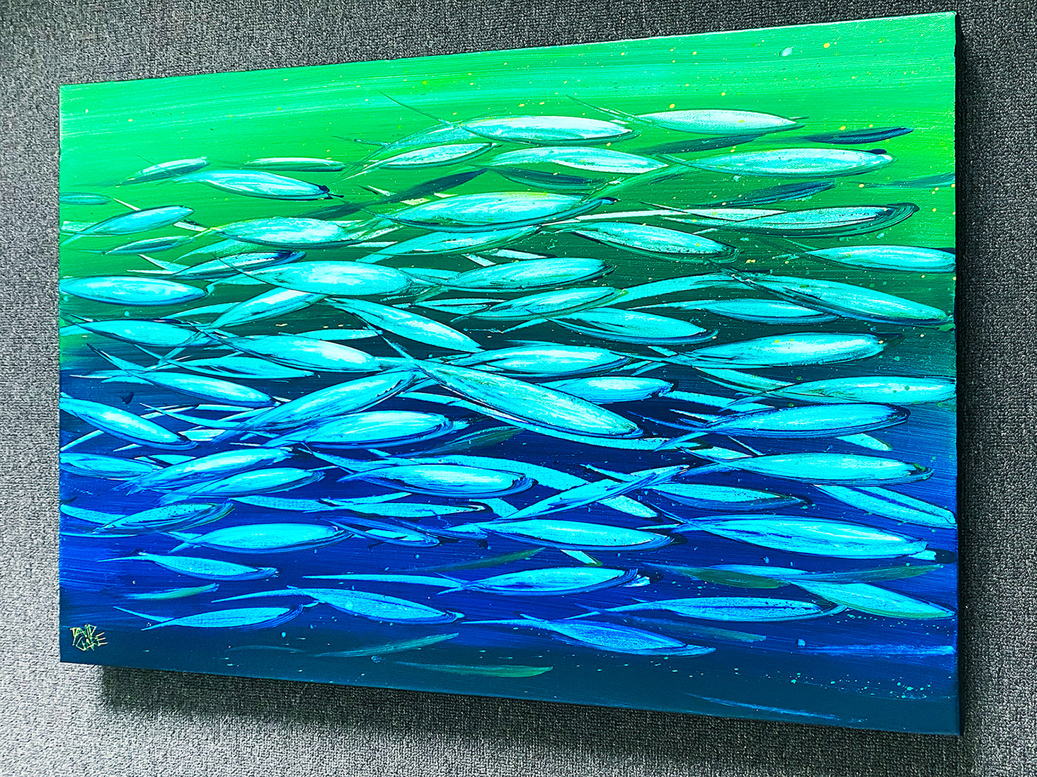 Fish With Bright Green