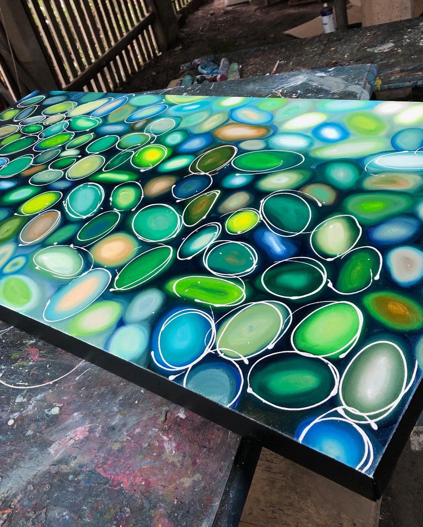 Green Pebbles