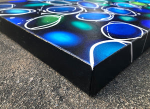Blue Green Pebbles