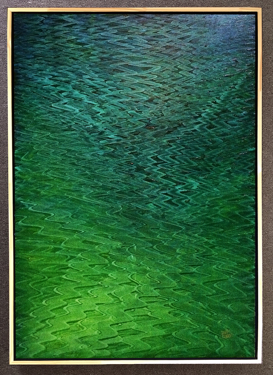 Blue Green Ripples