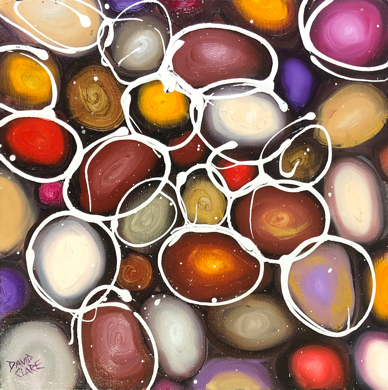 Bronze Pebbles