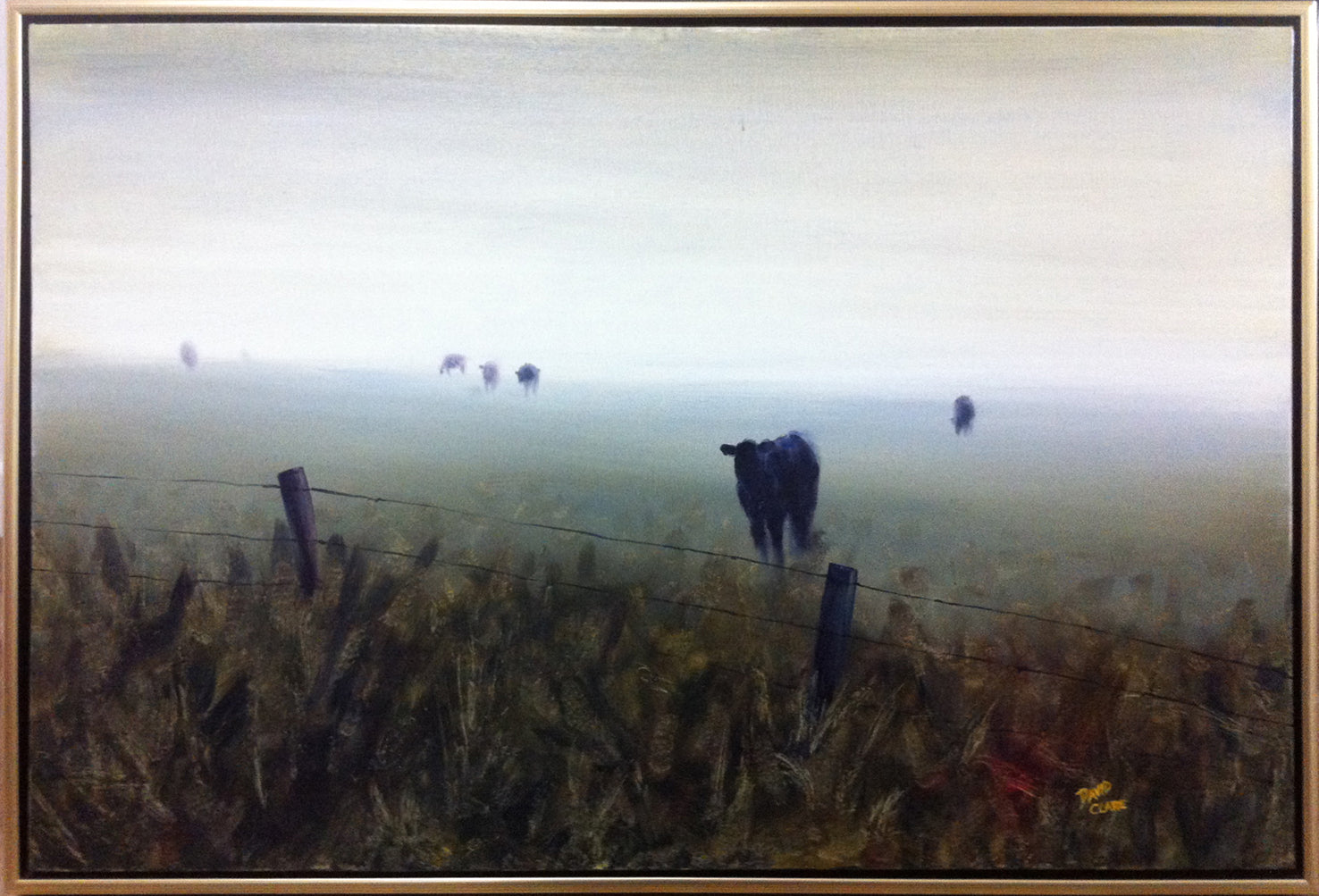 Cows In The Mist 2