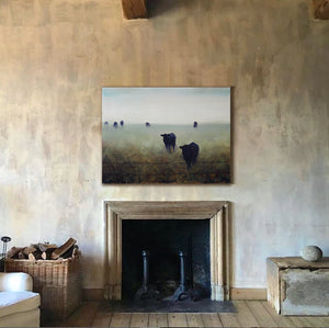 Cows In The Mist