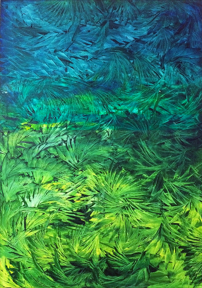 Cyclone Palms Abstract