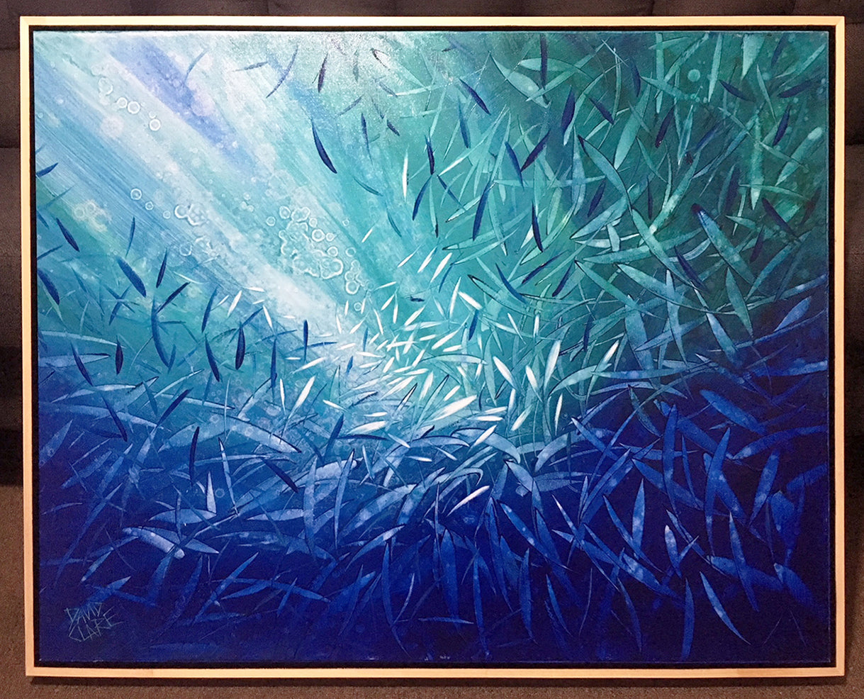 Fish In Blue And Green