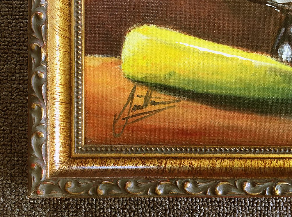 Fruit In A Glass Bowl