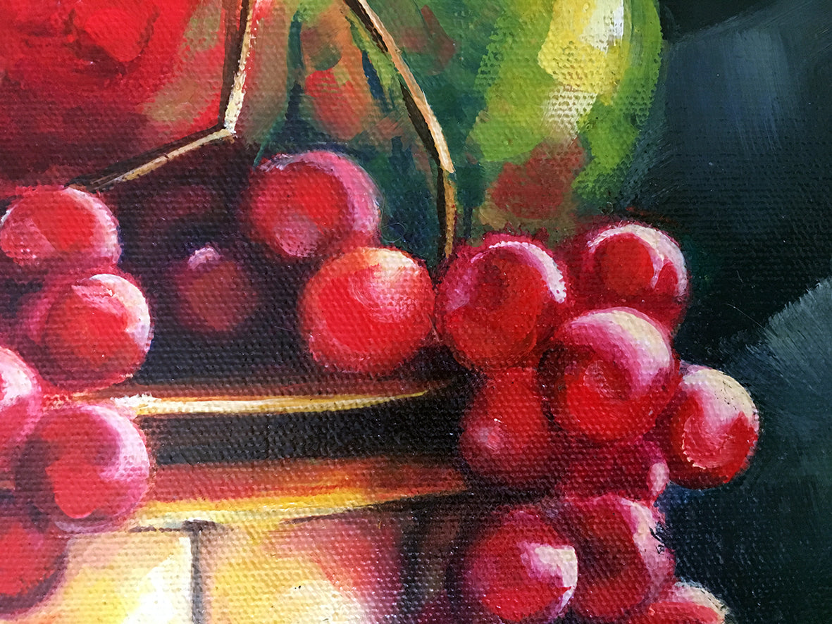 Gold Fruit Bowl