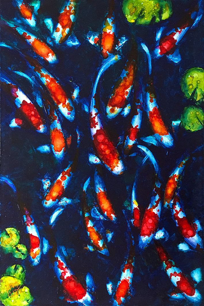 Koi In Ink