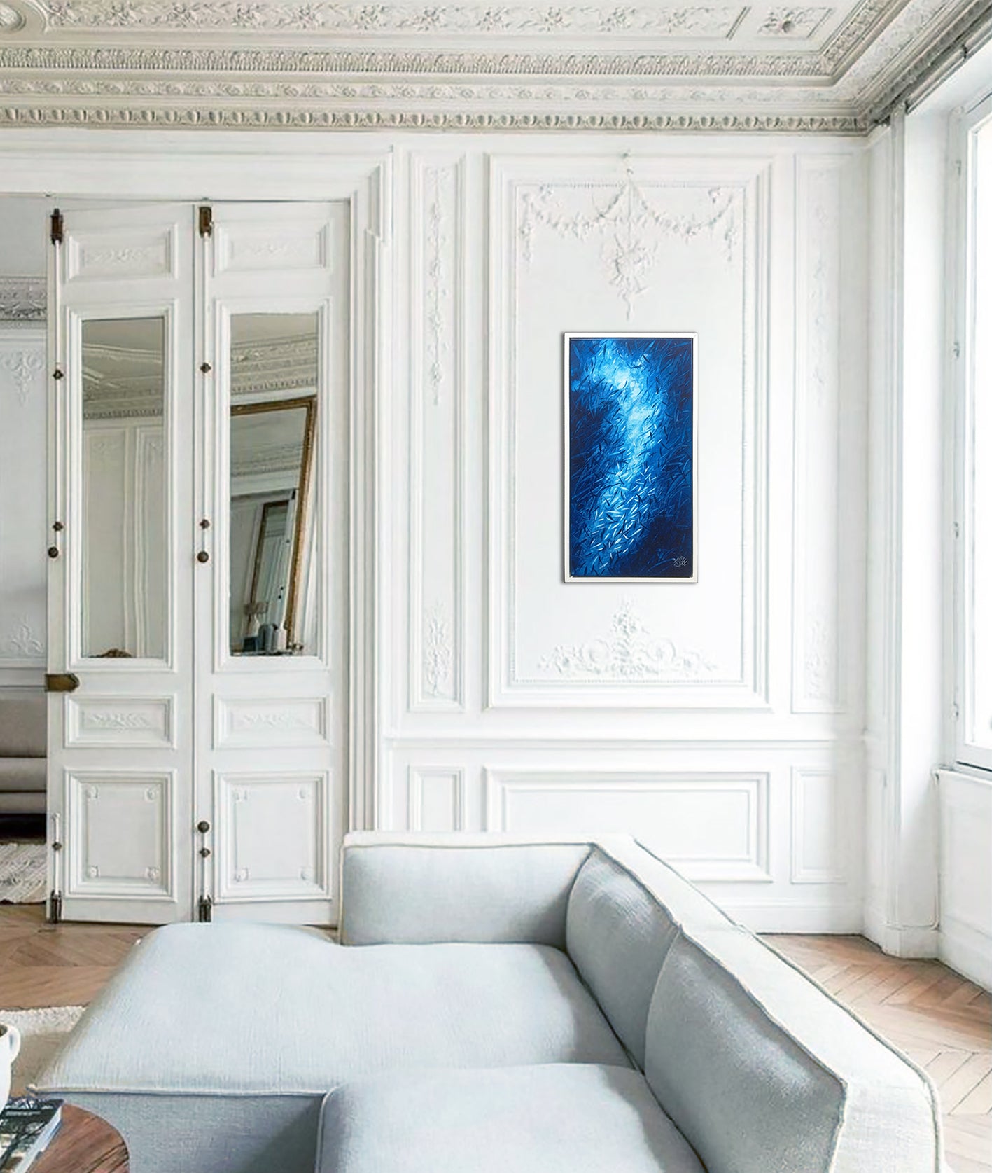 Little Fish In Blue